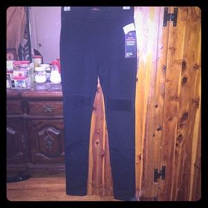 CI SONO- sheer panels Super stretch Ponte leggings